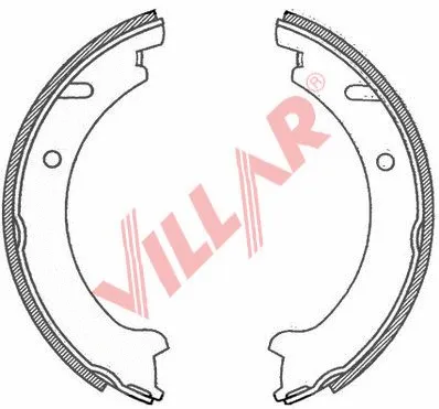 Brake Shoe Set, parking brake (629.0784)