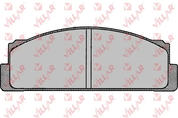 Brake Pad Set, disc brake (626.0003)