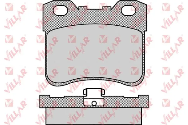 Brake Pad Set, disc brake (626.1130)