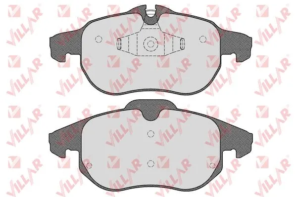 Brake Pad Set, disc brake (626.1524)