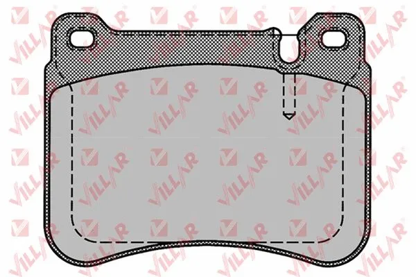 Brake Pad Set, disc brake (626.1276)