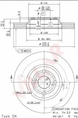 Brake Disc (628.1798)