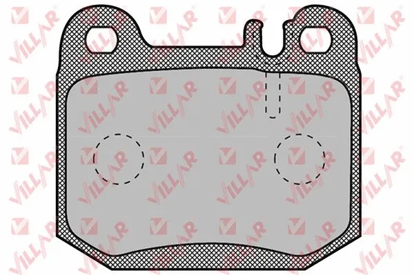 Brake Pad Set, disc brake (626.0901)