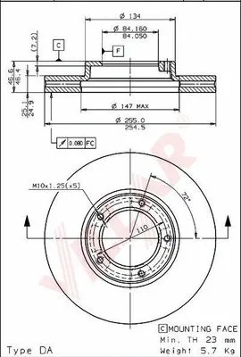 Brake Disc (628.1667)