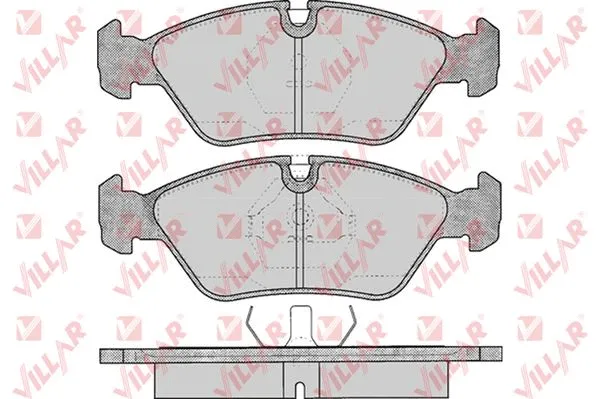 Brake Pad Set, disc brake (626.0237)
