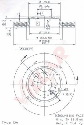 Brake Disc (628.1275)