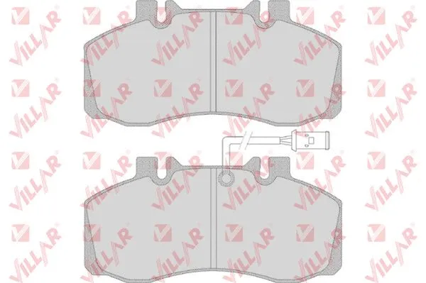 Brake Pad Set, disc brake (626.0760)
