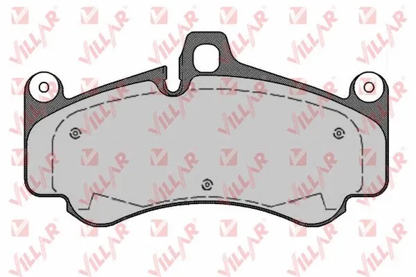 Brake Pad Set, disc brake (626.1765)