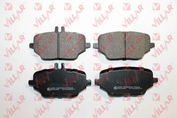 Brake Pad Set, disc brake (626.2217)
