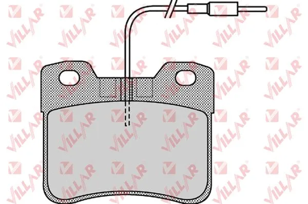 Brake Pad Set, disc brake (626.1135)