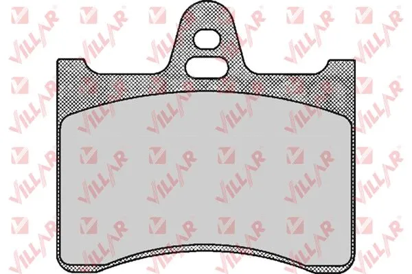 Brake Pad Set, disc brake (626.0391)