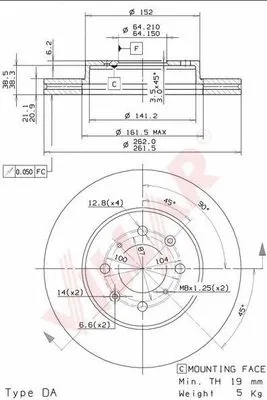 Brake Disc (628.2024)