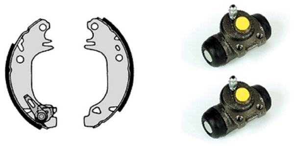 Brake Shoe Set (608.8119)
