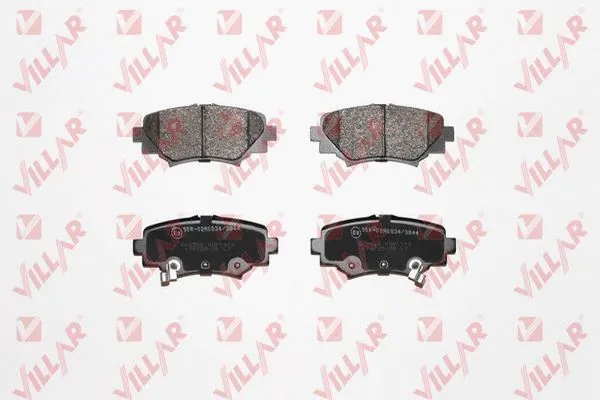Brake Pad Set, disc brake (626.1918)