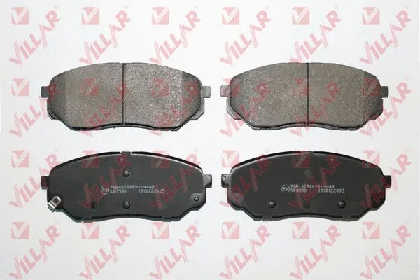 Brake Pad Set, disc brake (626.2035)