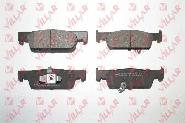 Brake Pad Set, disc brake (626.2023)