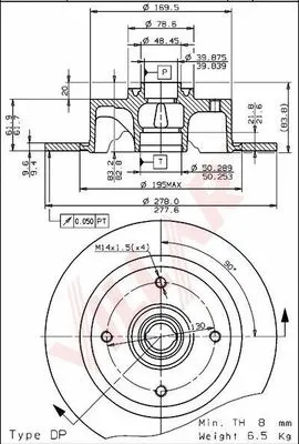 Brake Disc (628.1751)