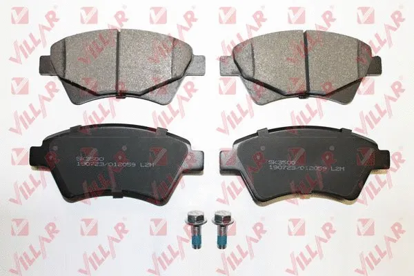 Brake Pad Set, disc brake (626.2059)
