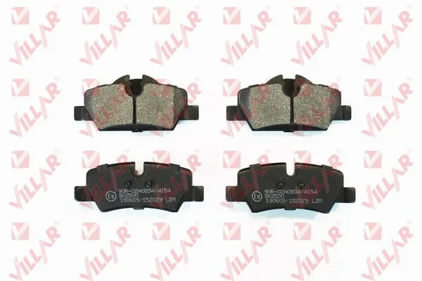 Brake Pad Set, disc brake (626.2029)