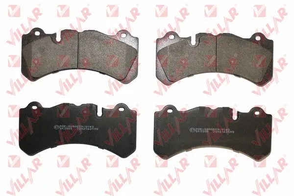 Brake Pad Set, disc brake (626.2198)