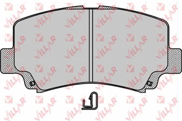 Brake Pad Set, disc brake (626.1028)