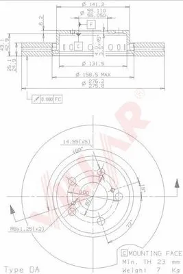 Brake Disc (628.2051)