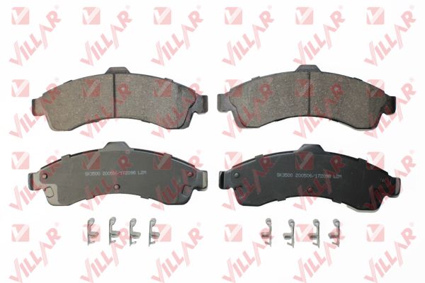 Brake Pad Set, disc brake (626.2098)
