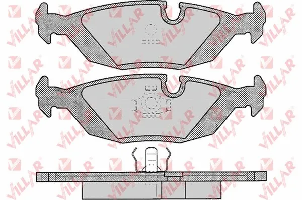 Brake Pad Set, disc brake (626.0306)