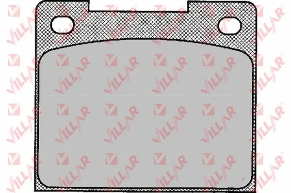 Brake Pad Set, disc brake (626.0113)