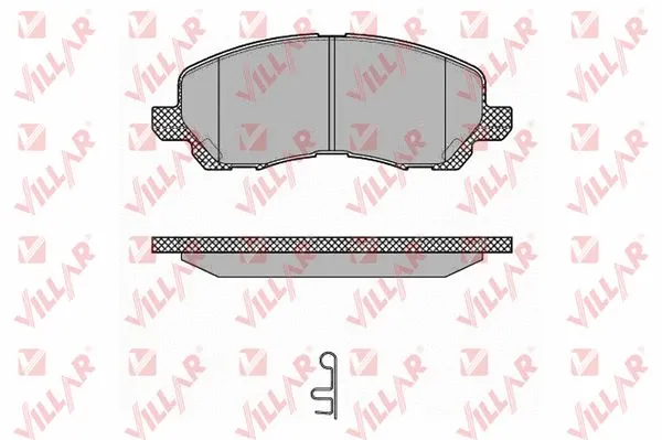 Brake Pad Set, disc brake (626.1347)