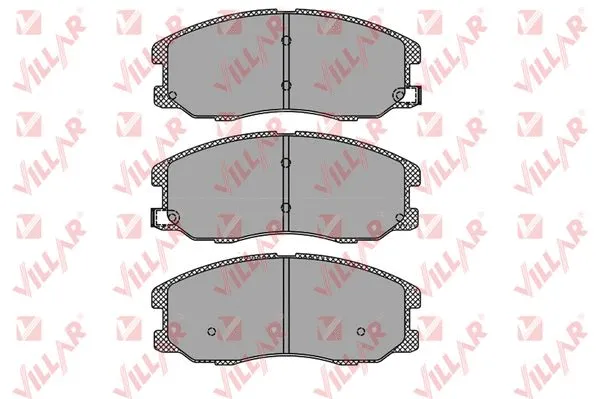 Brake Pad Set, disc brake (626.1322)