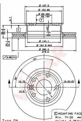 Brake Disc (628.1792)