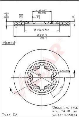 Brake Disc (628.1837)