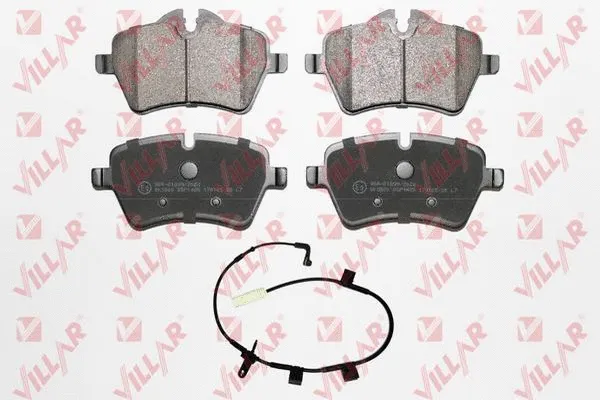 Brake Pad Set, disc brake (626.1485A)