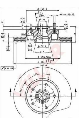 Brake Disc (628.1620)