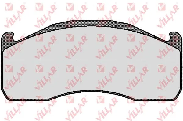 Brake Pad Set, disc brake (626.1685)