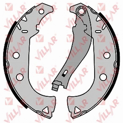 Brake Shoe Set (629.0226)
