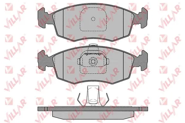 Brake Pad Set, disc brake (626.0785)
