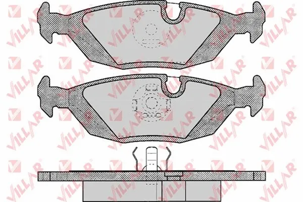 Brake Pad Set, disc brake (626.0238)
