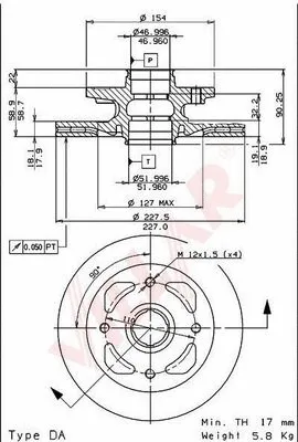 Brake Disc (628.1287)