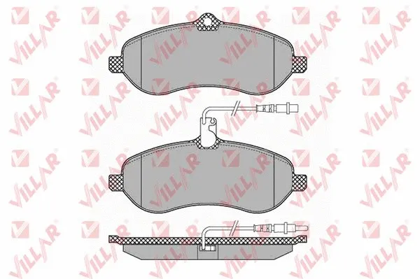 Brake Pad Set, disc brake (626.1348)