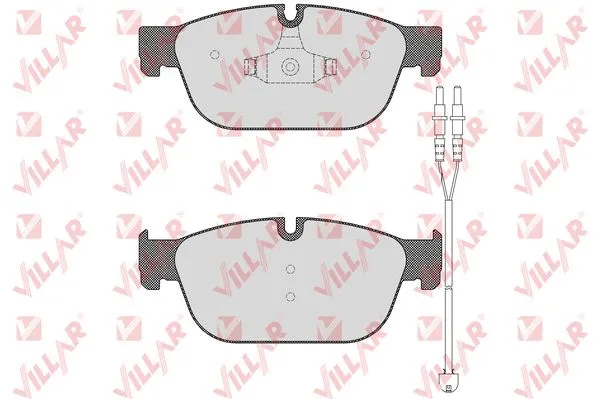Brake Pad Set, disc brake (626.1561A)