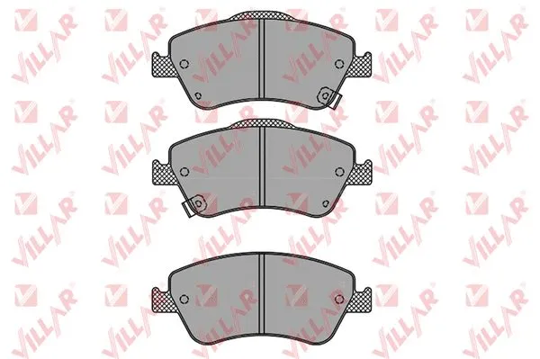 Brake Pad Set, disc brake (626.1316)