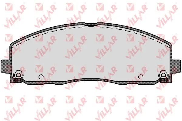 Brake Pad Set, disc brake (626.1759)