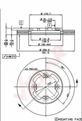 Brake Disc (628.1311)