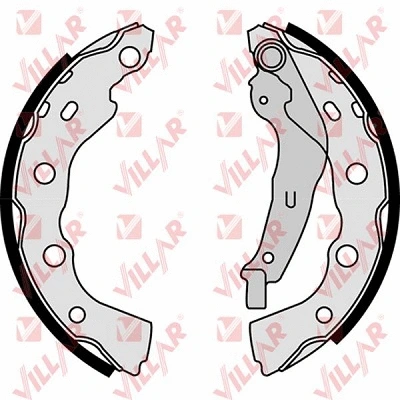 Brake Shoe Set (629.0866)