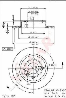 Brake Disc (628.1635)
