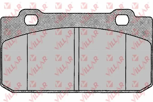 Brake Pad Set, disc brake (626.0020)