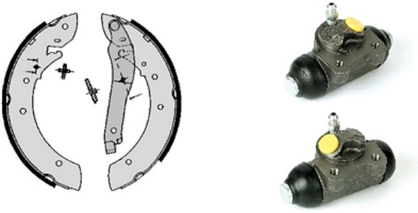 Brake Shoe Set (608.8283)