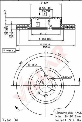 Brake Disc (628.1255)